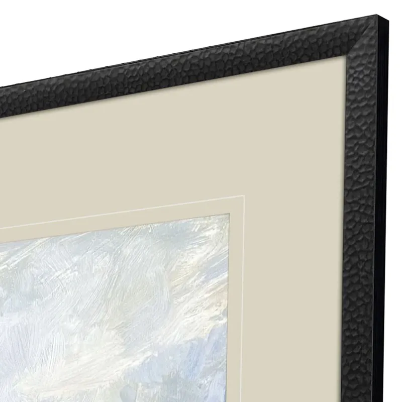 Smudged Coastline II - Framed Art