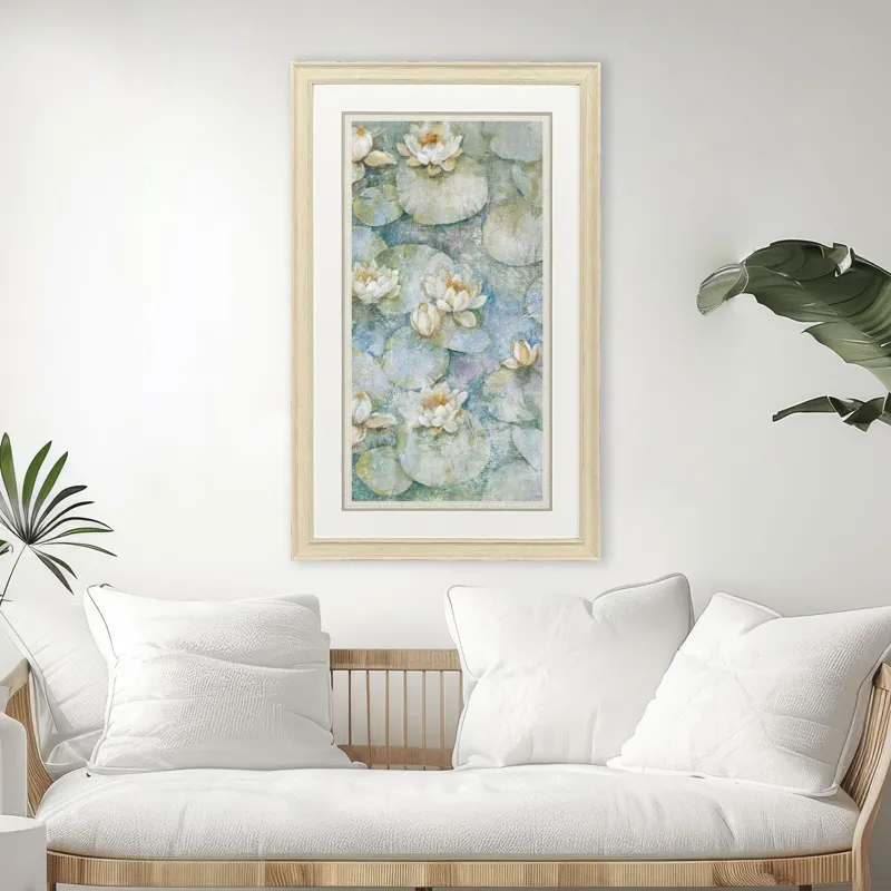 Waterlilies II - Framed Art