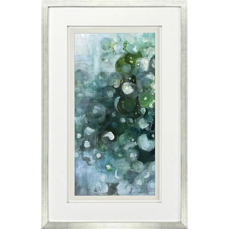 Emerald Constellation I - Framed Art
