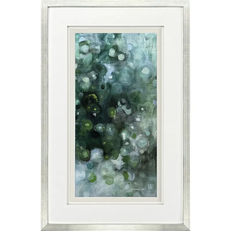 Emerald Constellation II - Framed Art