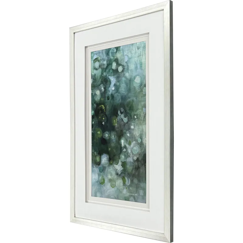 Emerald Constellation II - Framed Art