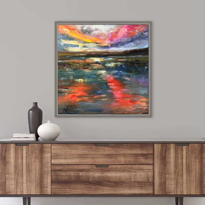 Mesmerizing Marsh - Framed Art