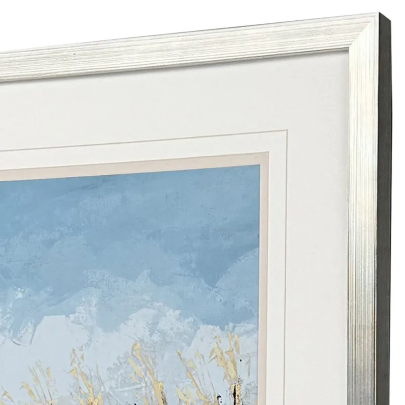Cloudy Beach II - Framed Art