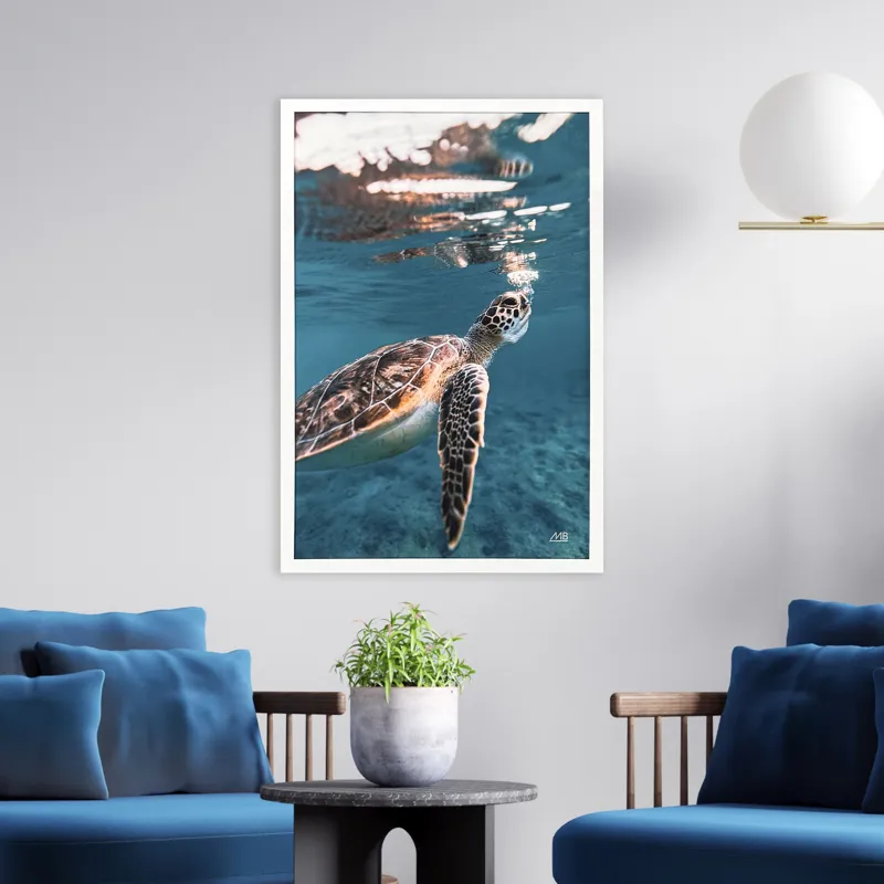 Blowing Bubbles - Framed Art