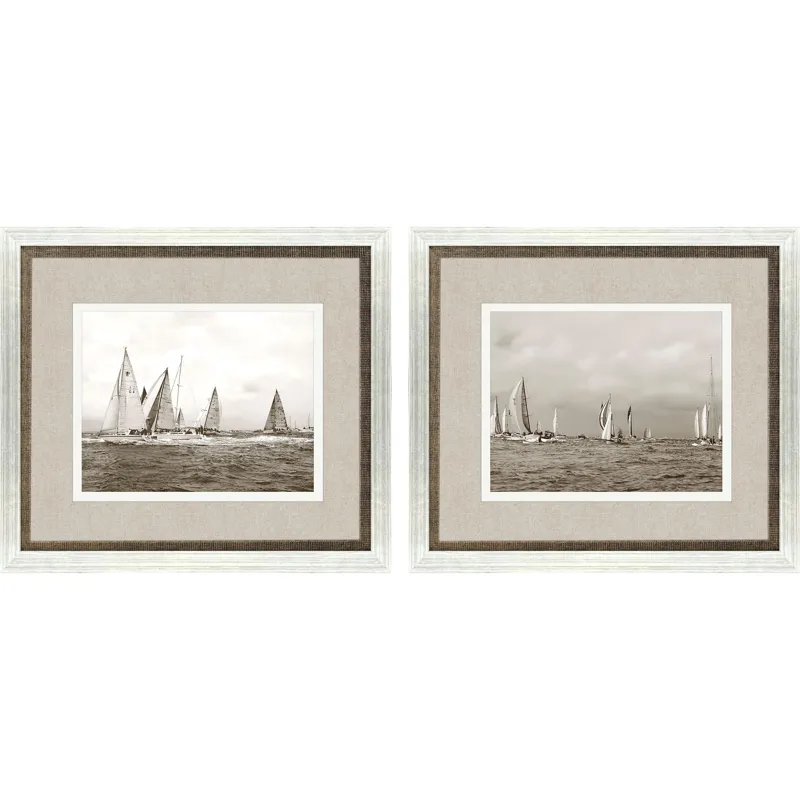 Regatta I S/2 - Framed Art