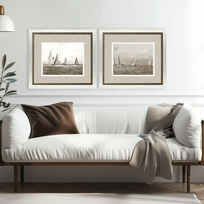 Regatta I S/2 - Framed Art