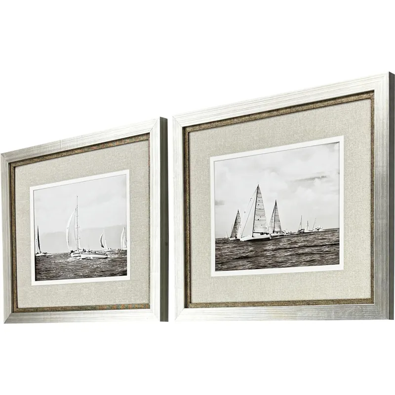 Regatta II S/2 - Framed Art
