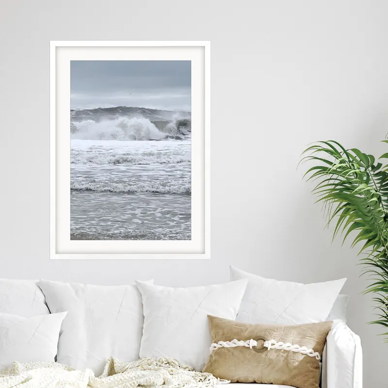 Cool Coastal II - Framed Art