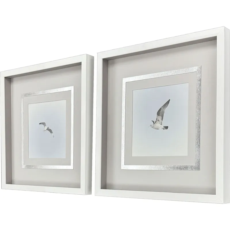 Modern Flight II S/2 - Framed Art