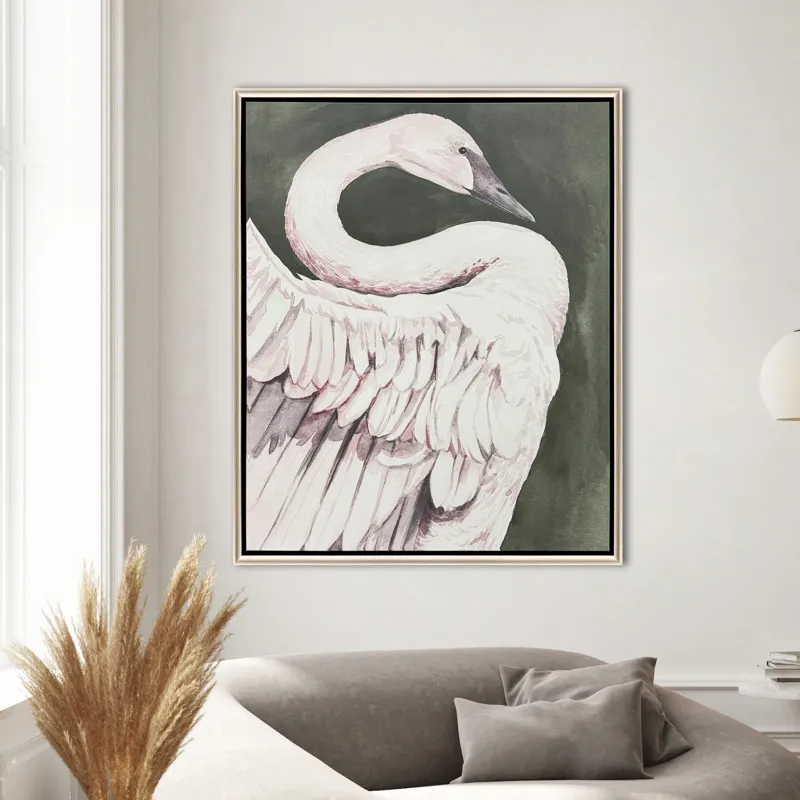 Swan Dance I Canvas