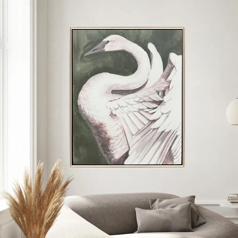 Swan Dance II Canvas