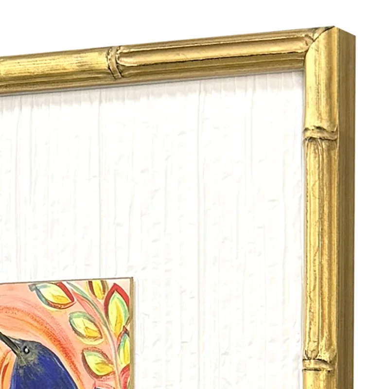Sassy Birds S/4 Framed Art