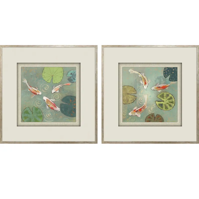 Floating Motion S/2 Framed Art