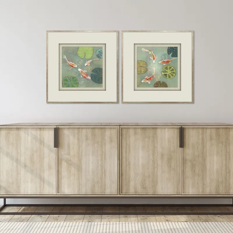 Floating Motion S/2 Framed Art