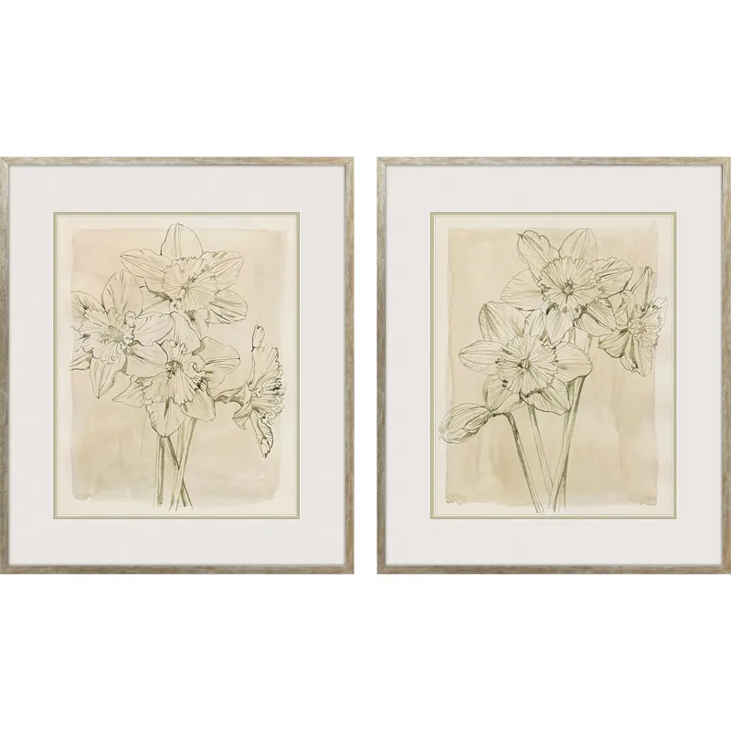 Spring Promises S/2 Framed Art