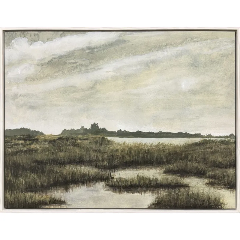 Overcast Inlet I Canvas