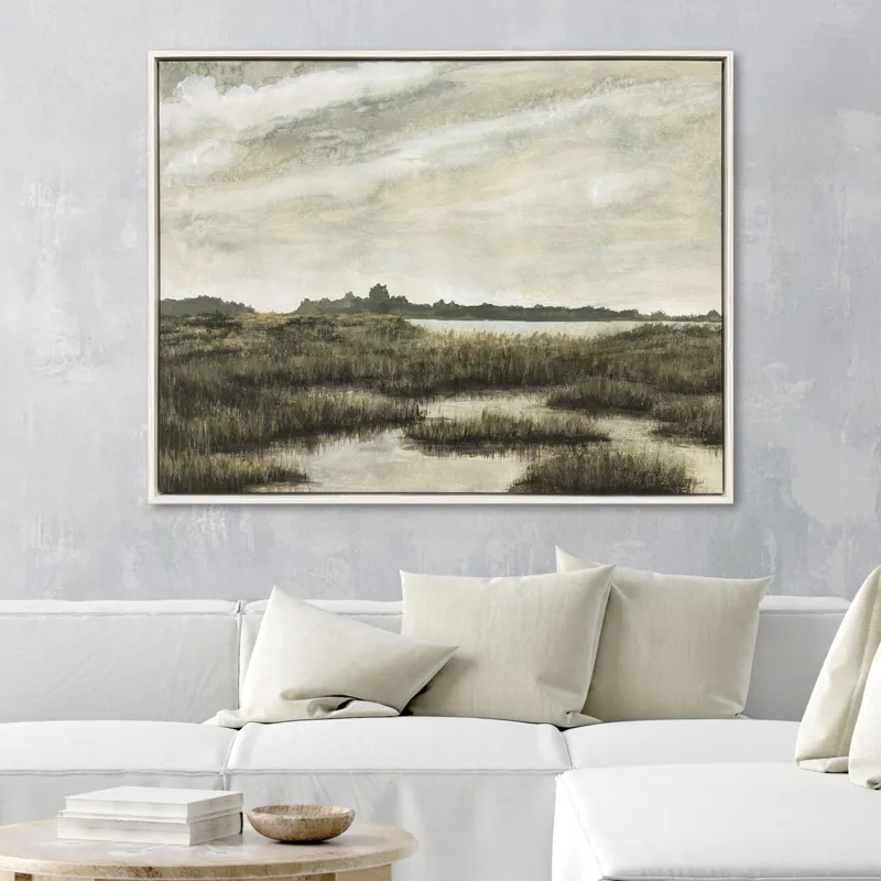 Overcast Inlet I Canvas