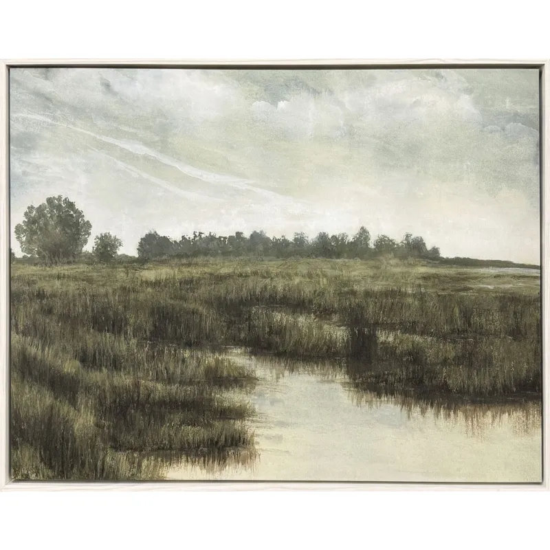 Overcast Inlet II Canvas