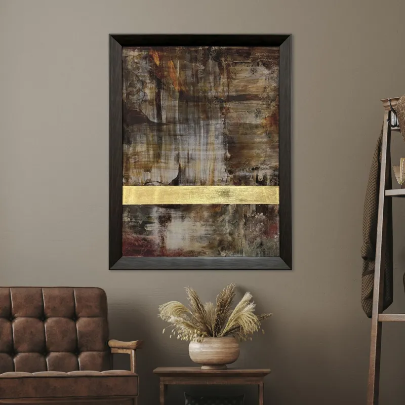 Molten Patina I Framed Art