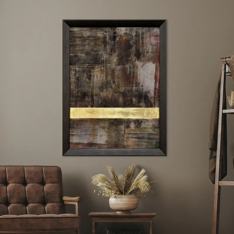 Molten Patina II Framed Art