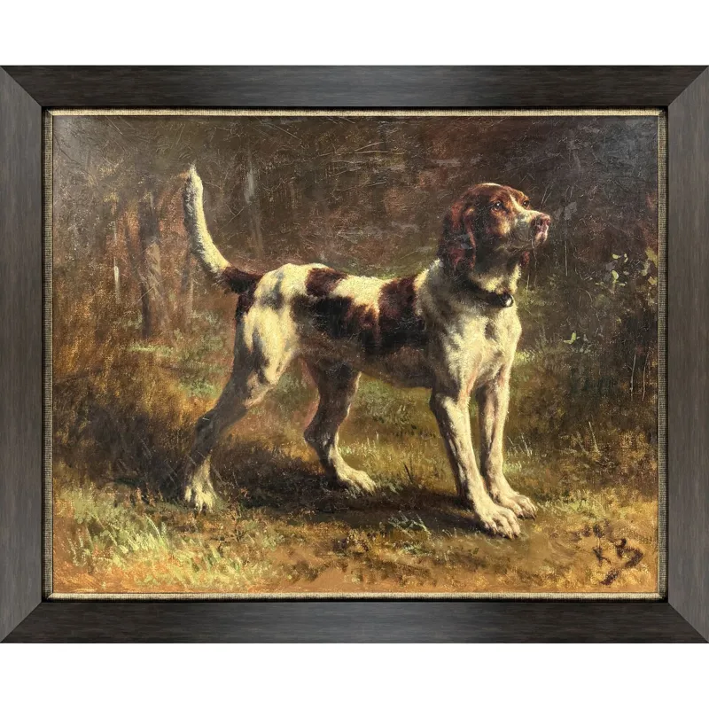 Limier Briquet Hound Framed Art