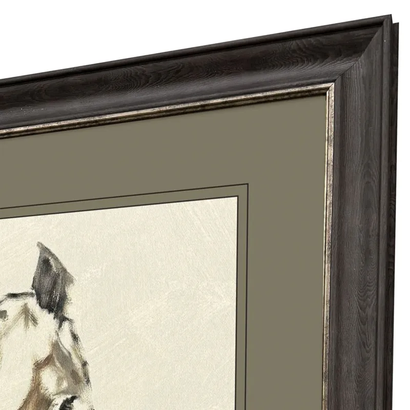 Equine Sketch Duo Framed Art