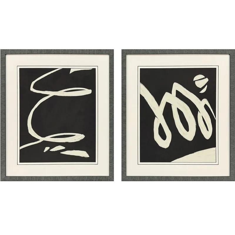 Neutral Spring II S/2 Framed Art