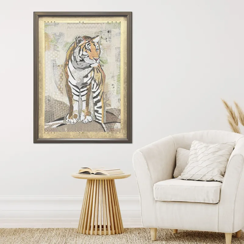 Tiger Strength Framed Art