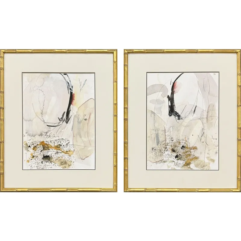 Sands and Sediments S/2 Framed Art