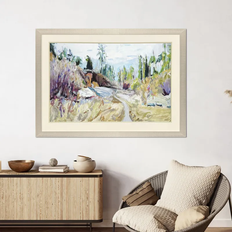 Beyond the Path Framed Art