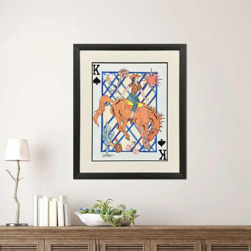 Range Rider III Framed Art