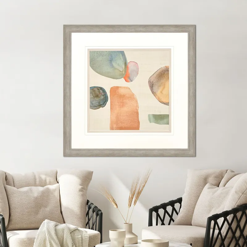 Wicker Terracotta I Framed Art