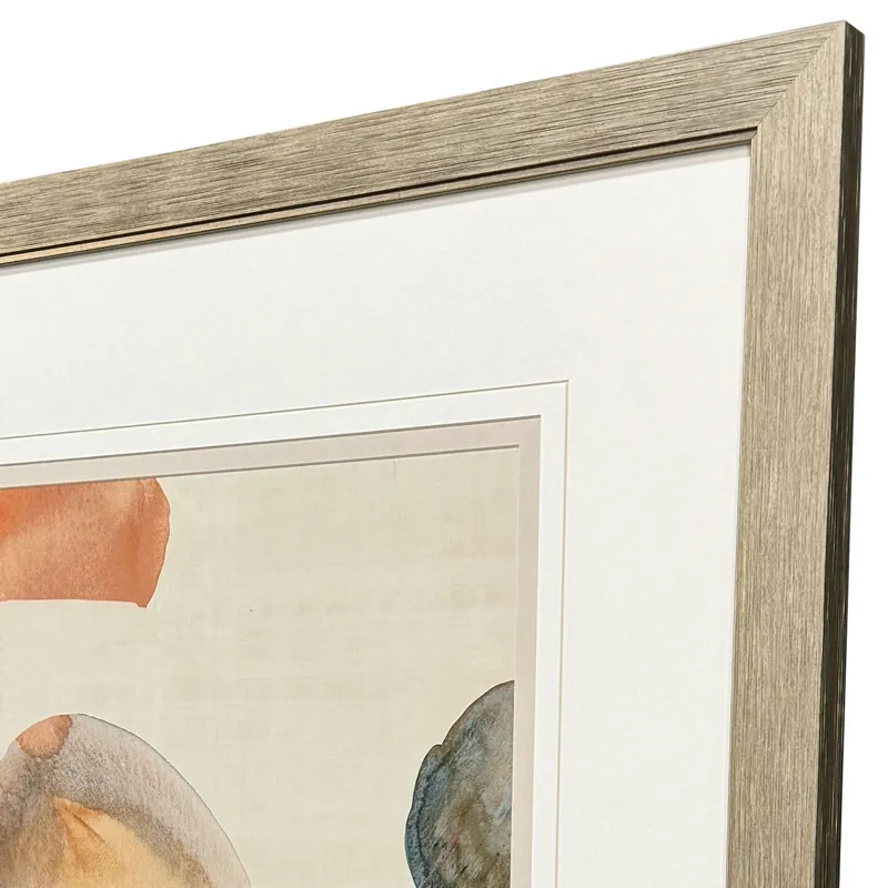 Wicker Terracotta II Framed Art