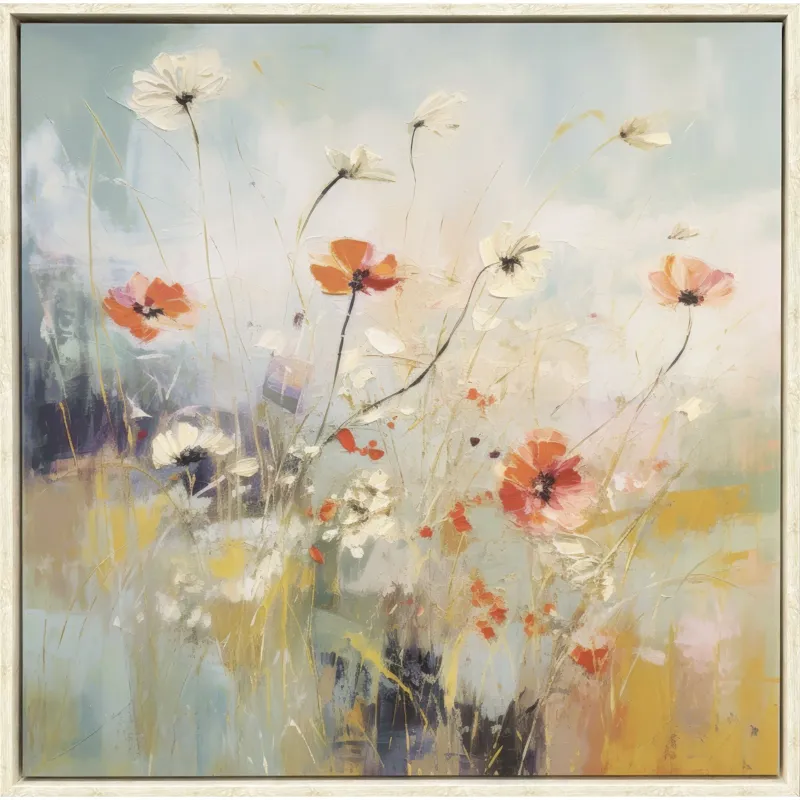 Blooms in the Meadow II Canvas
