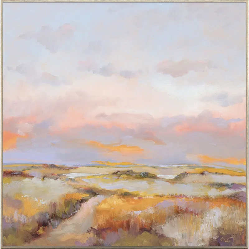 Sky on Fire Framed Art