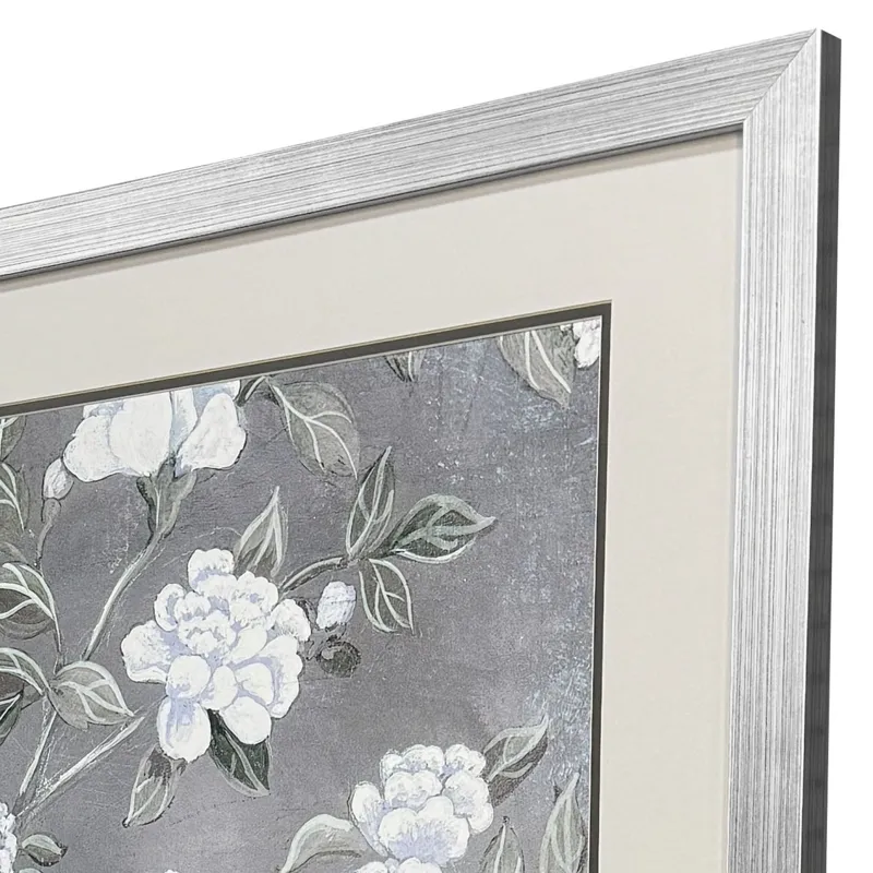 Birds and Blooms II Framed Art