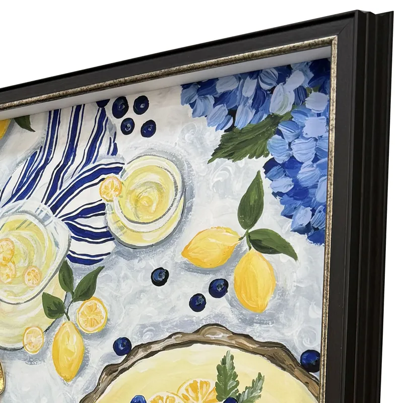 Summer Picnic S/2 Framed Art
