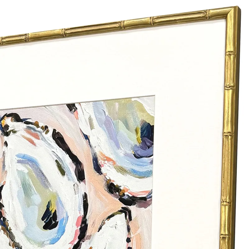 Oyster Shells S/2 Framed Art