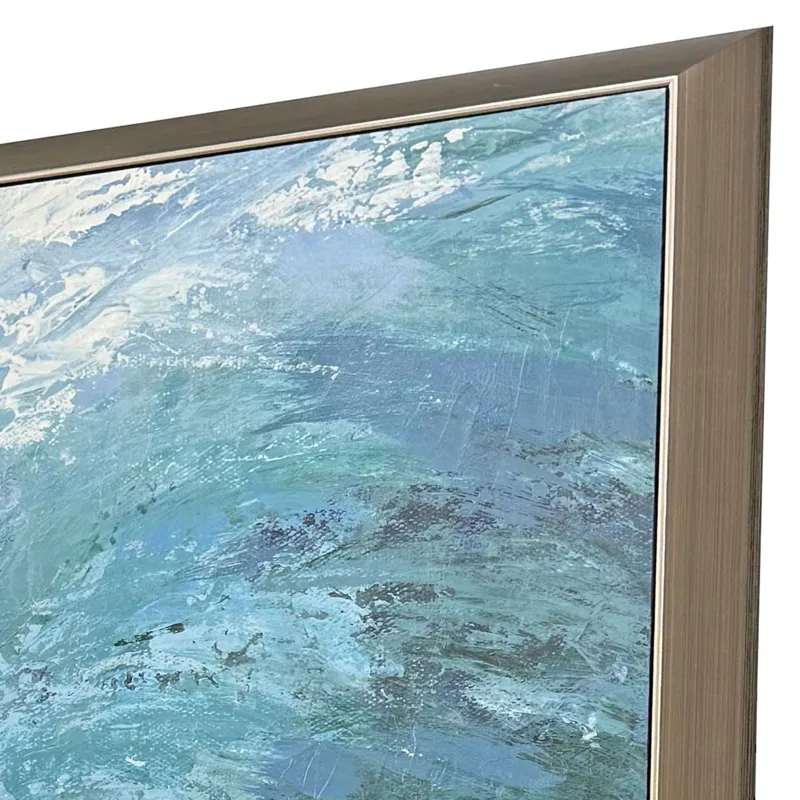 Summer Wave Framed Art