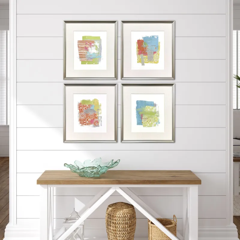 Perfect Day S/4 Framed Art