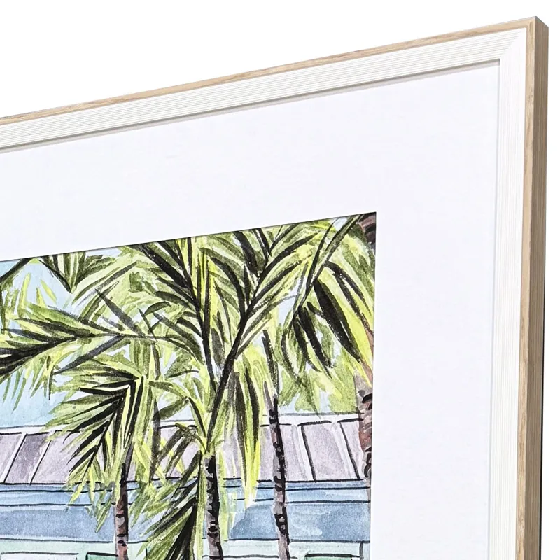Palm House II S/2 Framed Art