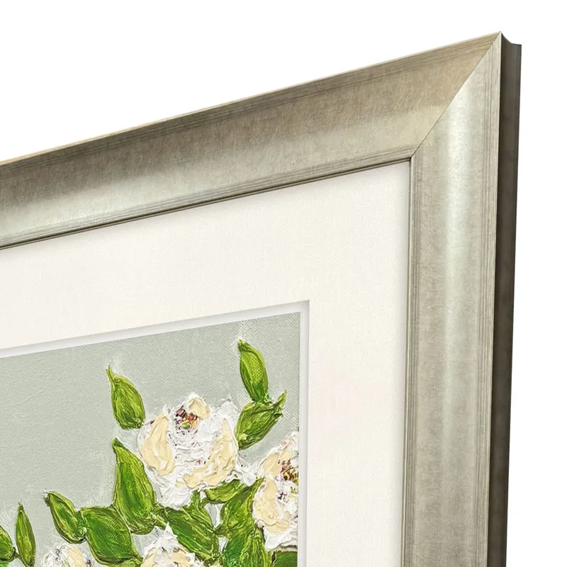 Floral Balance I Framed Art