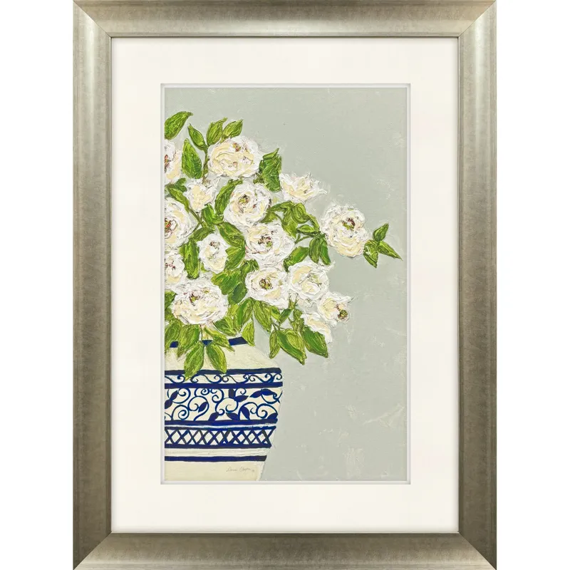 Floral Balance II Framed Art