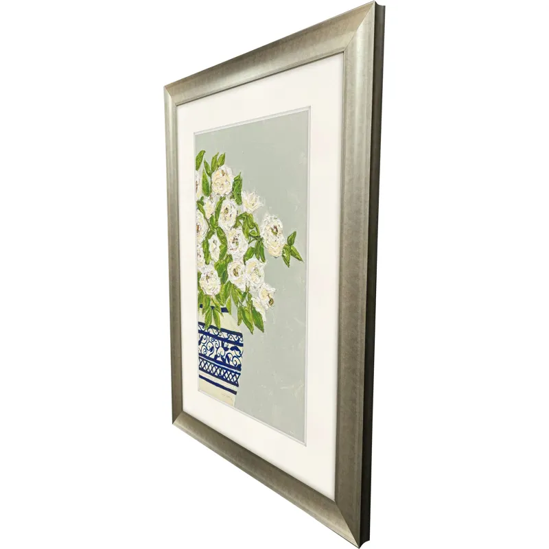 Floral Balance II Framed Art