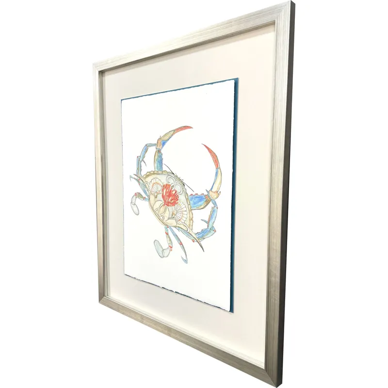 Crab Celebration I Framed Art