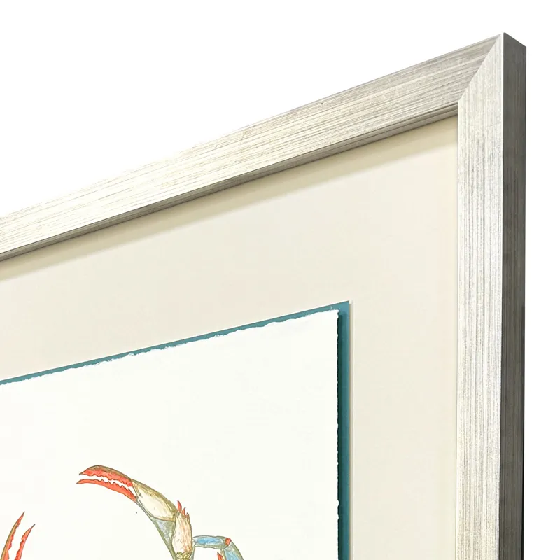 Crab Celebration II Framed Art