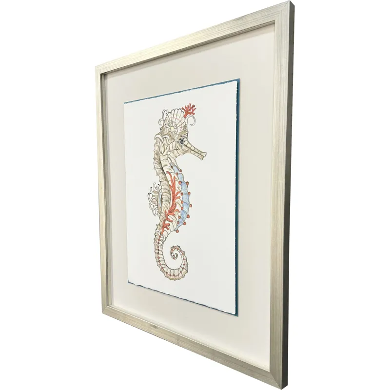 Seahorse Celebration I Framed Art