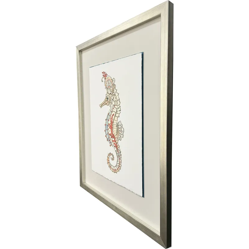 Seahorse Celebration II Framed Art