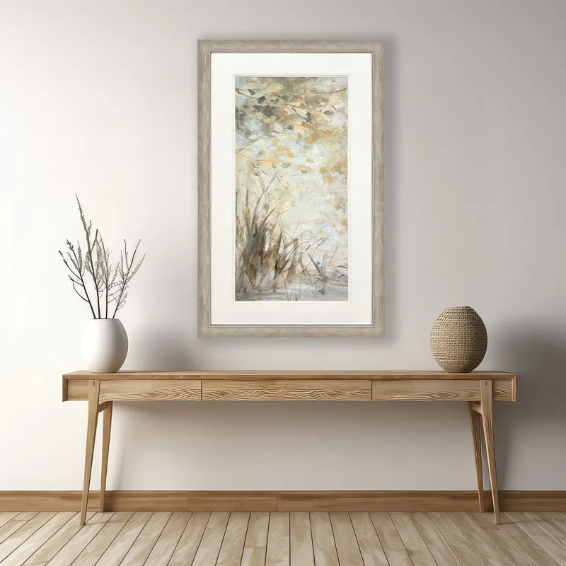 Illuminated Landscape I Framed Art