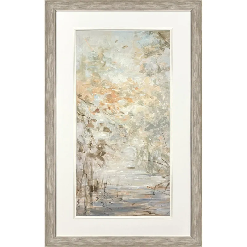 Illuminated Landscape II Framed Art